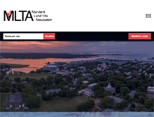 Tablet Screenshot of mdlta.org
